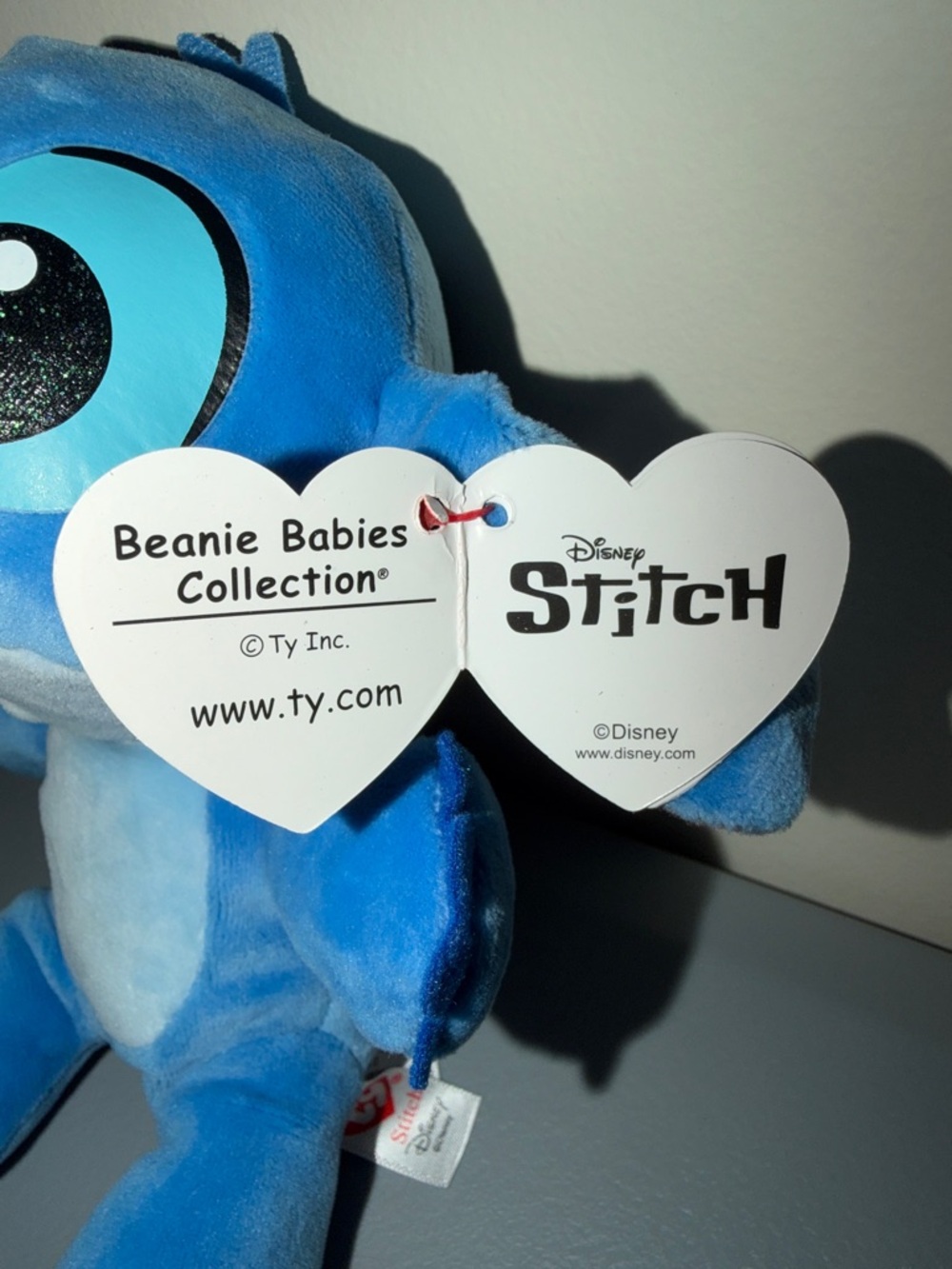 Ty Stitch Plush - Blue with Light Blue Accents - Picture 2 of 2